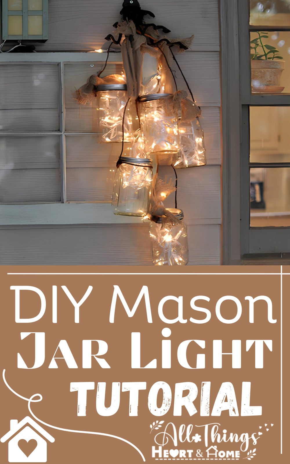 Easy DIY Mason Jar Light Tutorial For Decor (1)