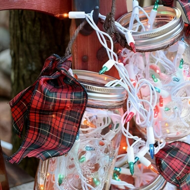 Christmas Mason Jar Lights