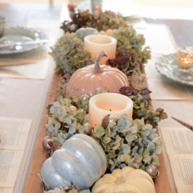 DIY Fall Table Decor Idea