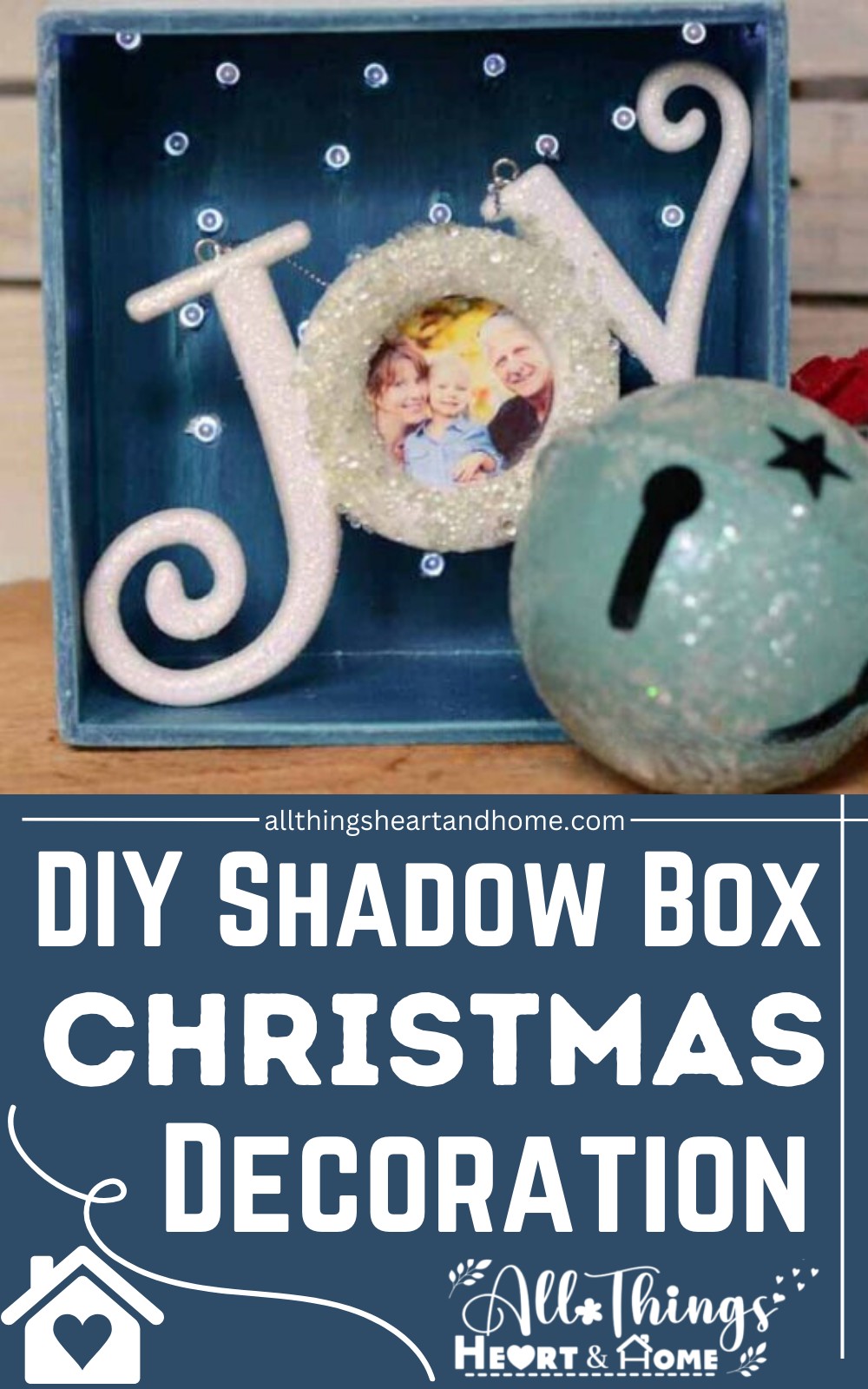 DIY Shadow Box Christmas Decoration