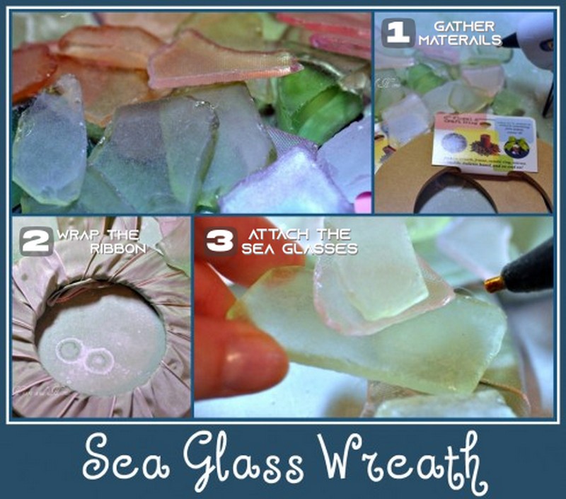 How To DIY Sea Glass Wreath? Easy Method. 