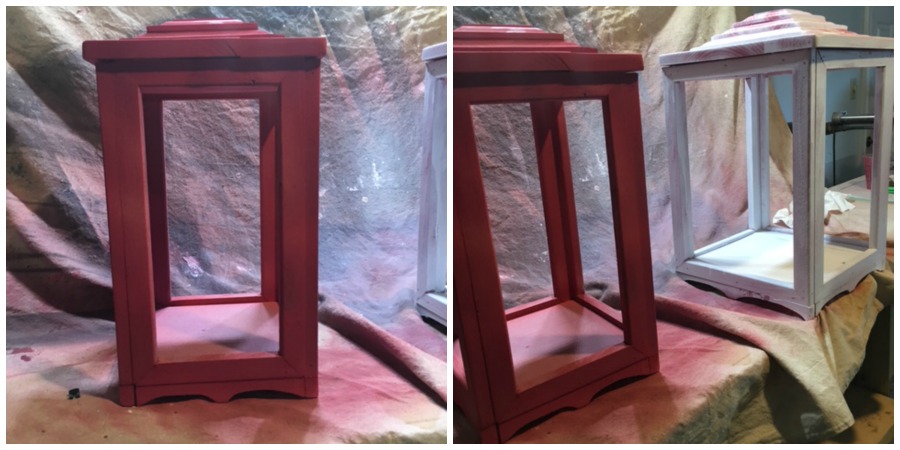 Step 5: Paint & Sand the Lantern