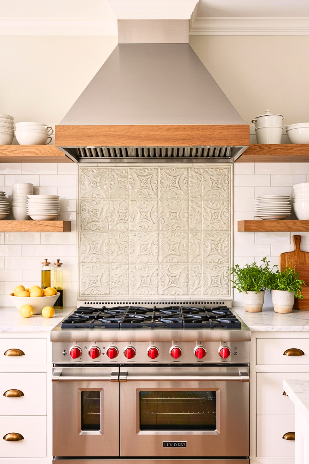 Chef Grade Kitchen Range Vignette Large Stainless Steel