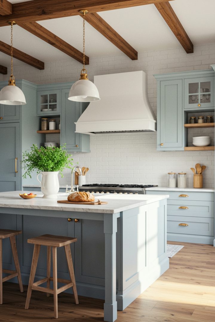Image showcasing 10 Vintage Industrial Kitchen Design Ideas For Timeless Chic Look - All ...