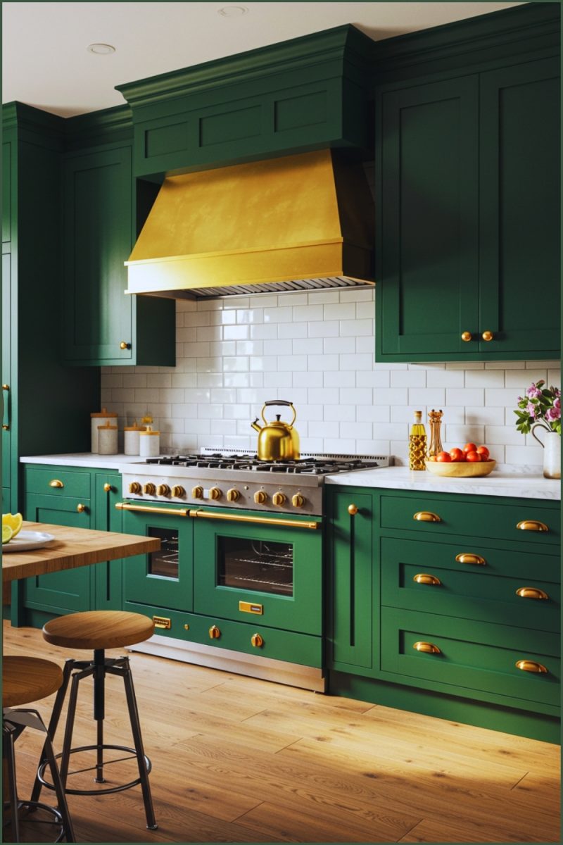 15 Elegant Green Kitchen Cabinets Ideas For 2026 - All Things Heart And ...