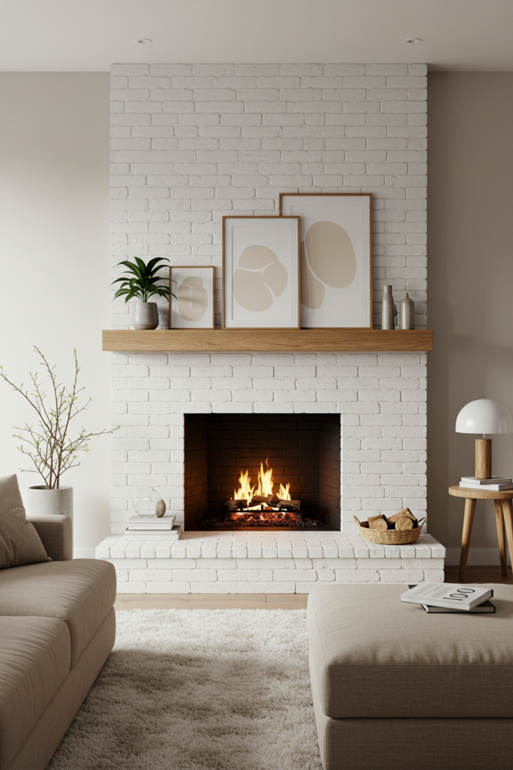 Cozy Minimalist Living Room With Modern Style 