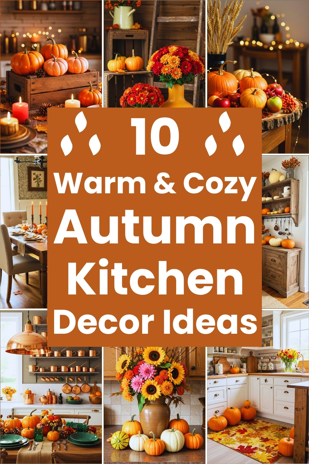 10 Autumn Kitchen Decor Ideas
