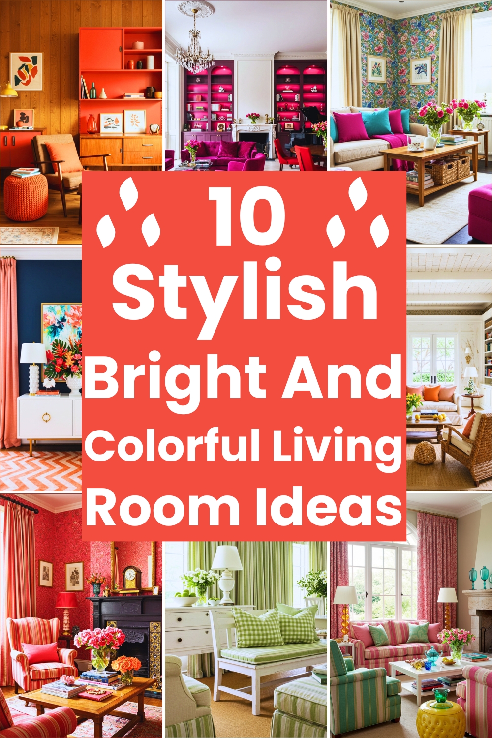 Bright And Colorful Living Room