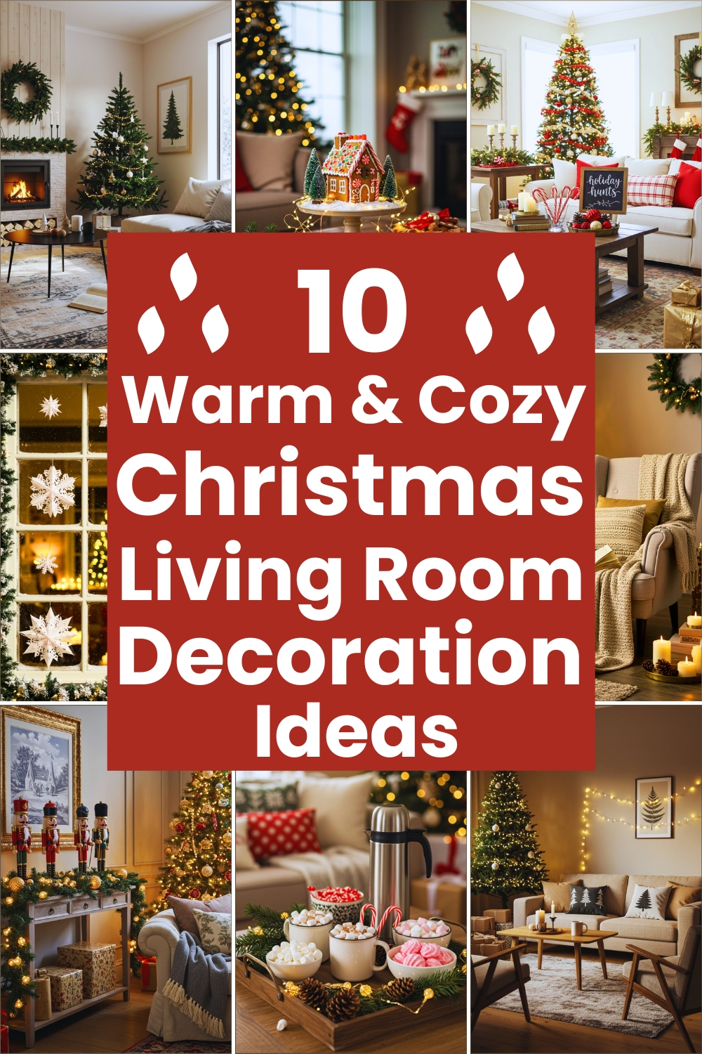 10 Christmas Living Room Decor Ideas