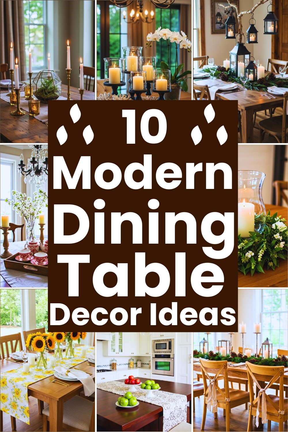 Dining table Decor ideas