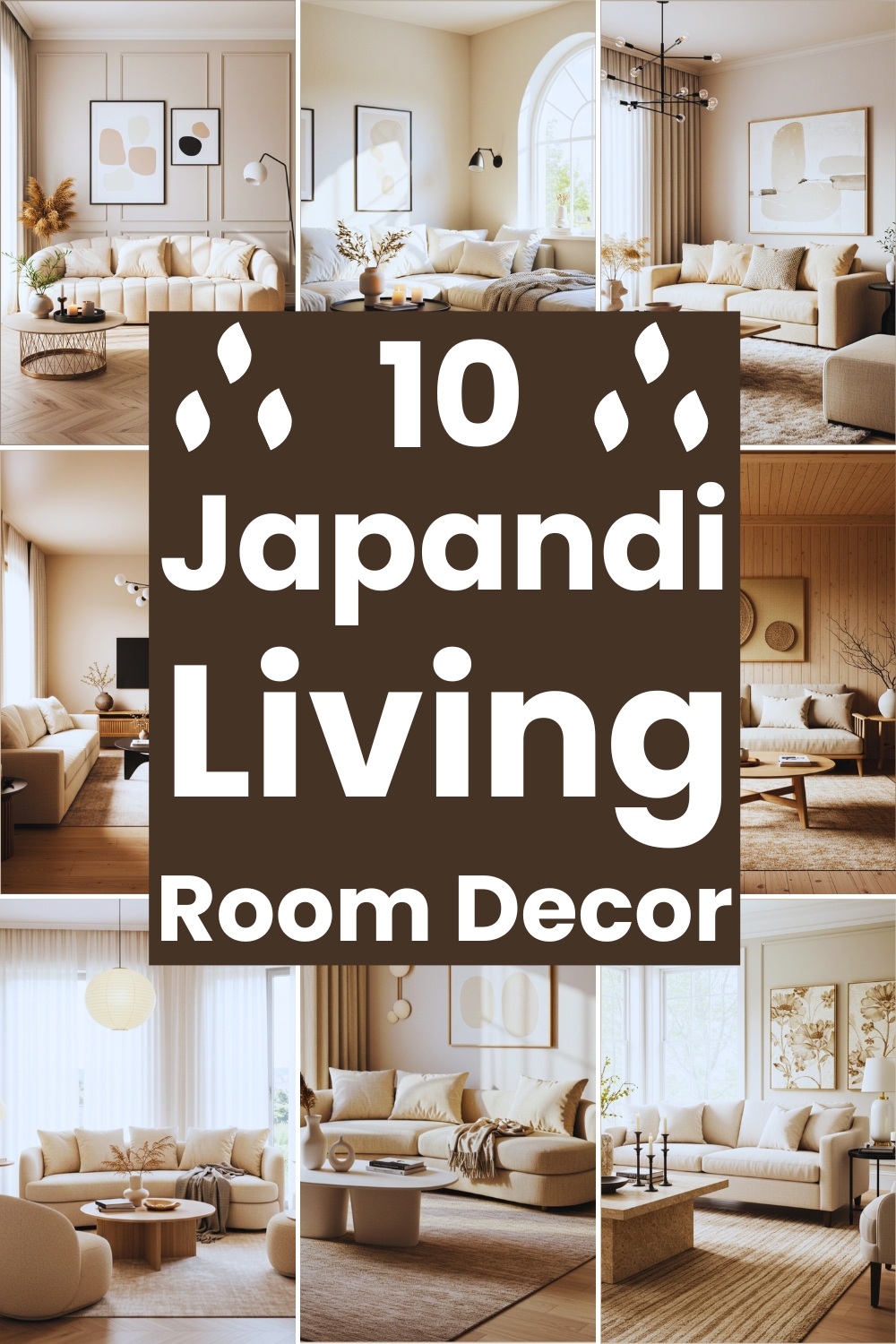 10 Japandi Living Room Decor Ideas