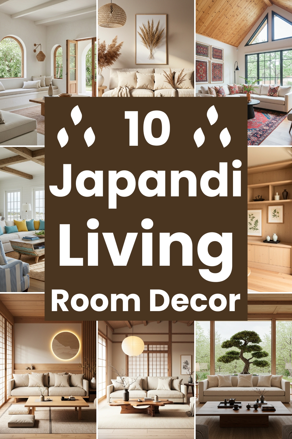 10 Japandi Living Room Decor Ideas