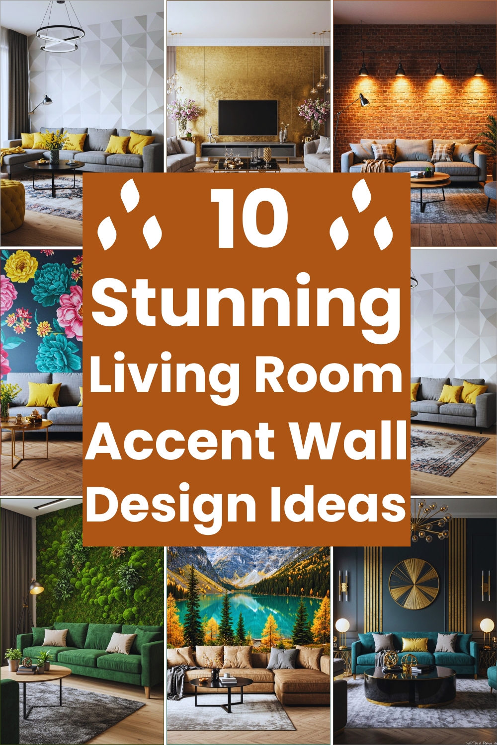 Living Room Accent Wall Designs