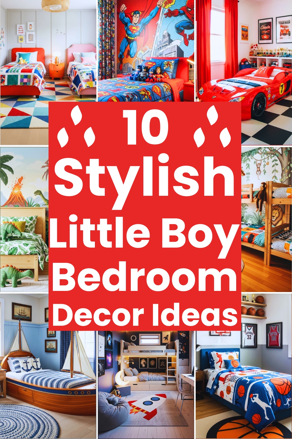 10 Stylish Litlle Boy bedroom Ideas
