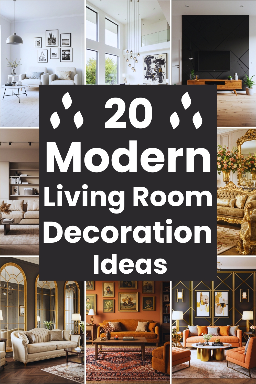 20 Living Room Decoration Ideas