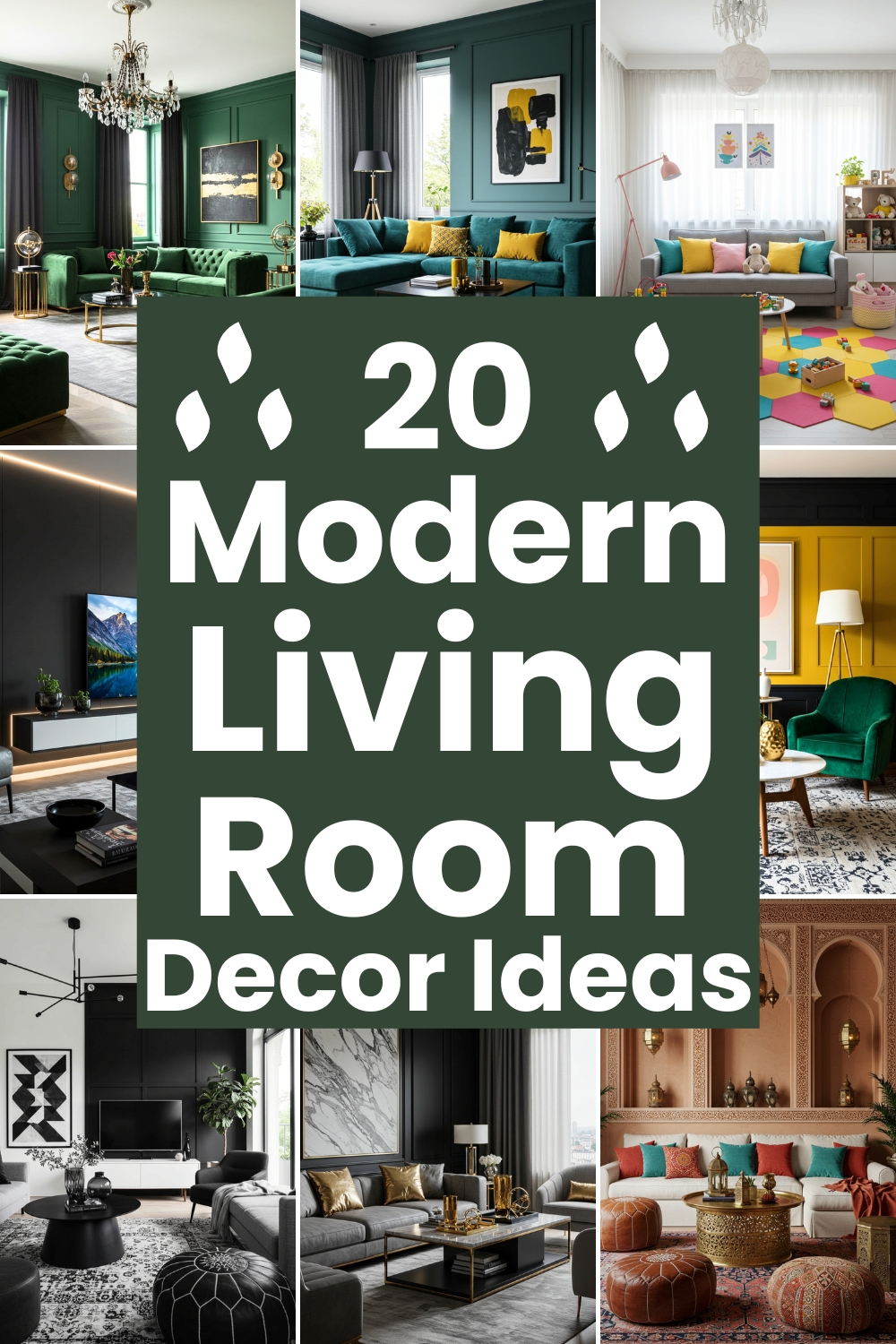 20 Modern Living Room Decor  ideas