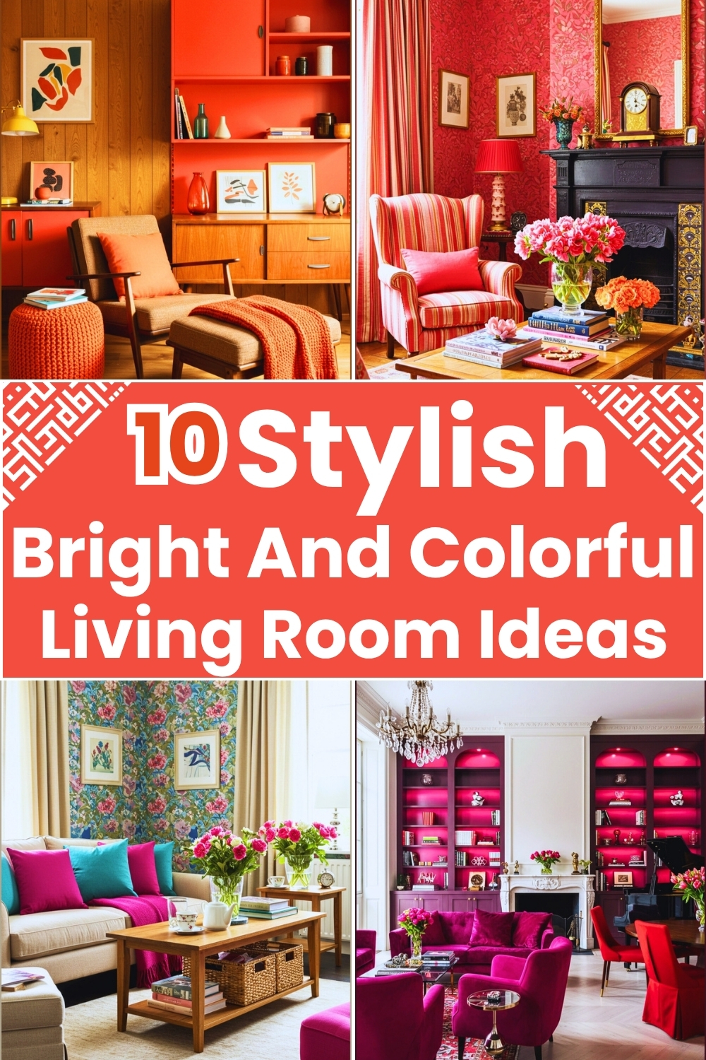 Bright And Colorful Living Room