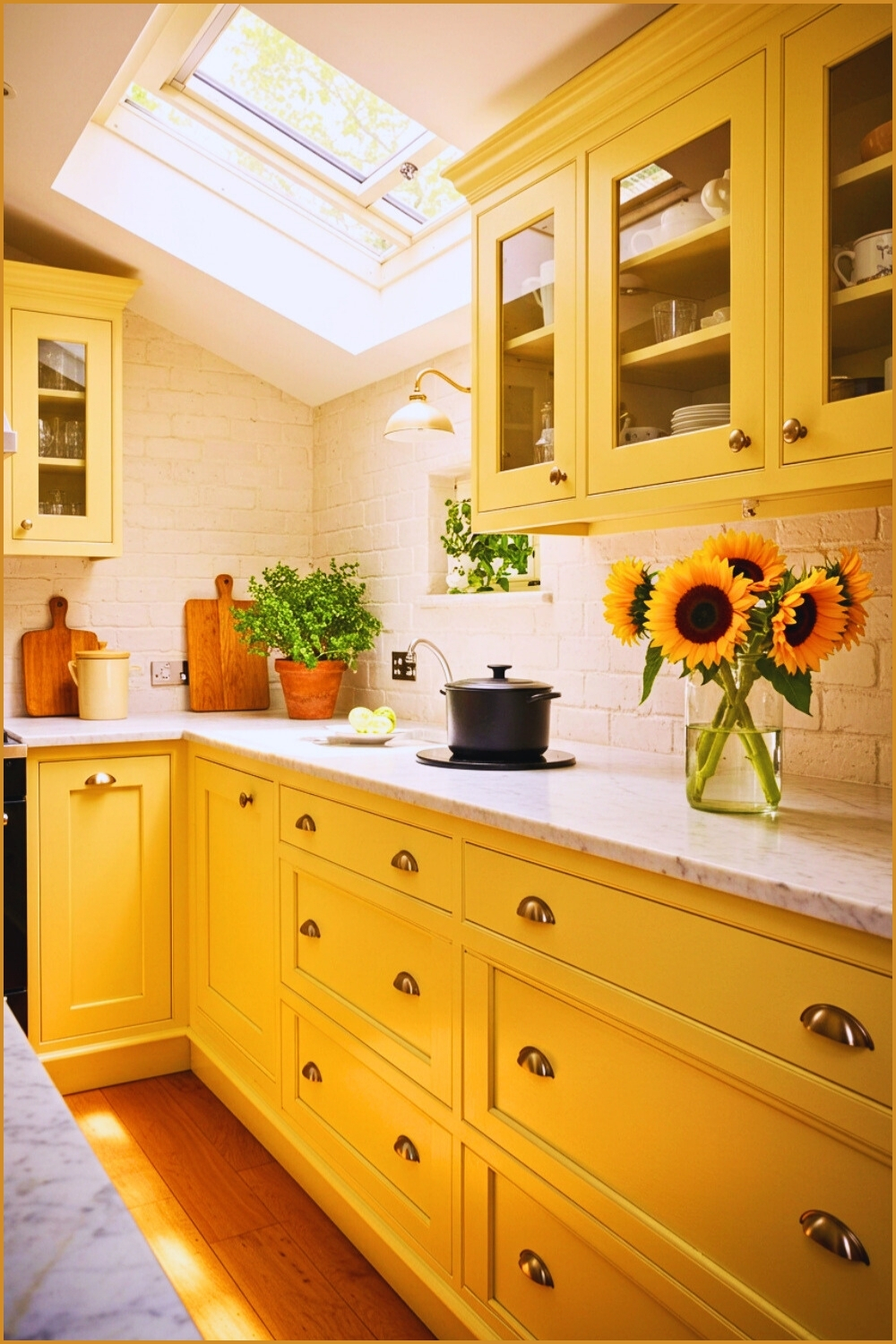 Coastal Kitchen Sea-glass Green Shaker Cabinets