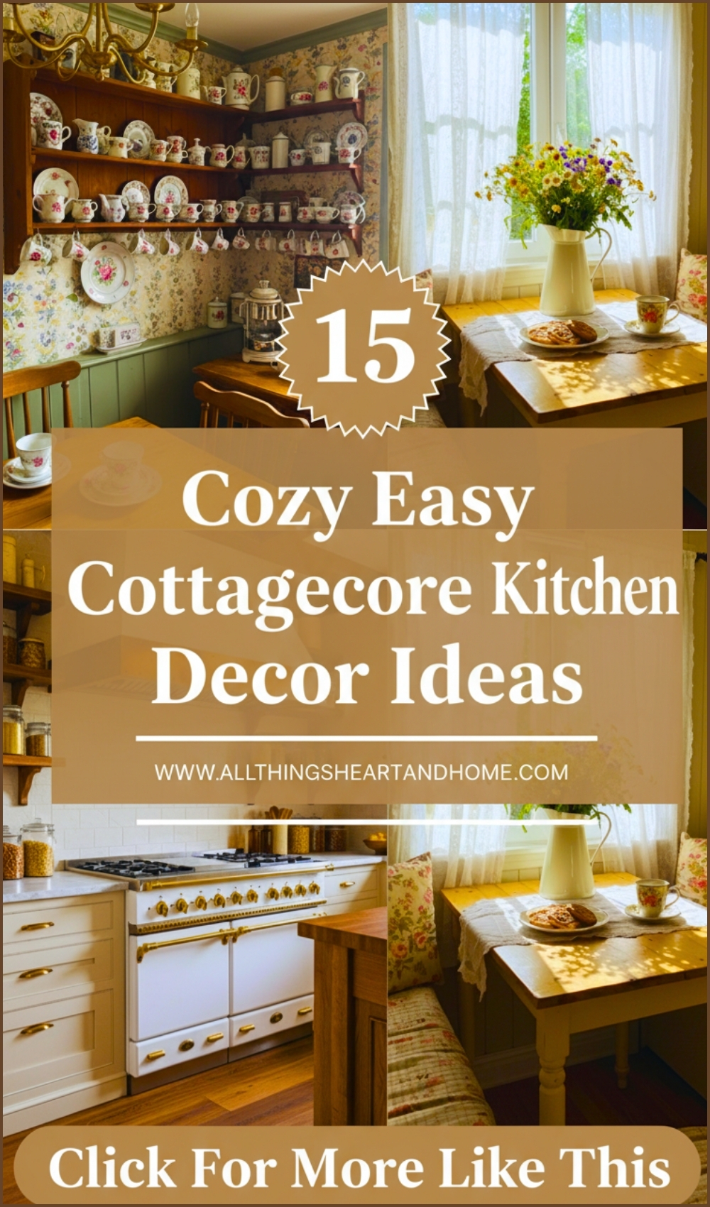 Cozy Easy Cottagecore Kitchen Decor Ideas (1)