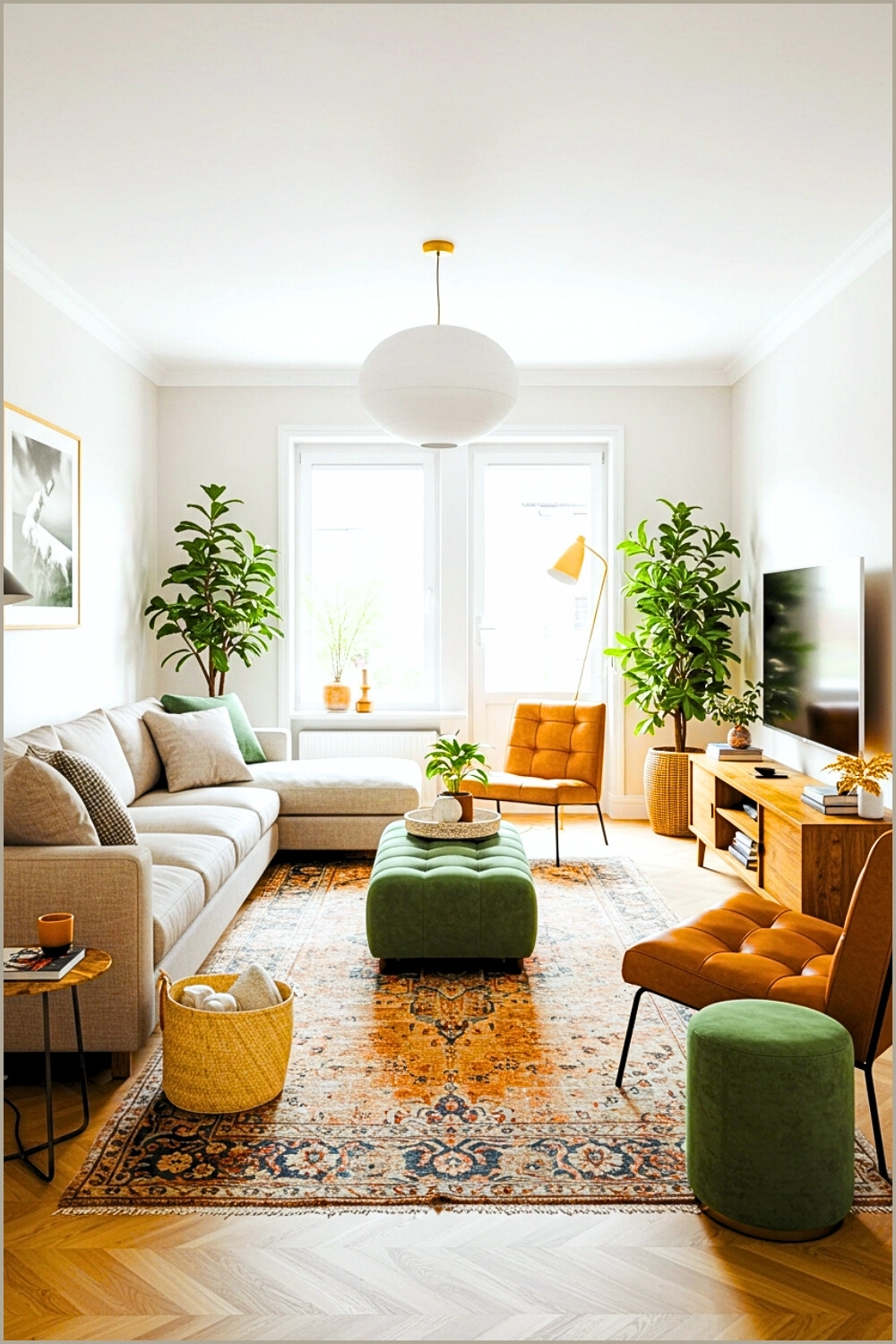 Inviting Living Room With Modern Style Ideas