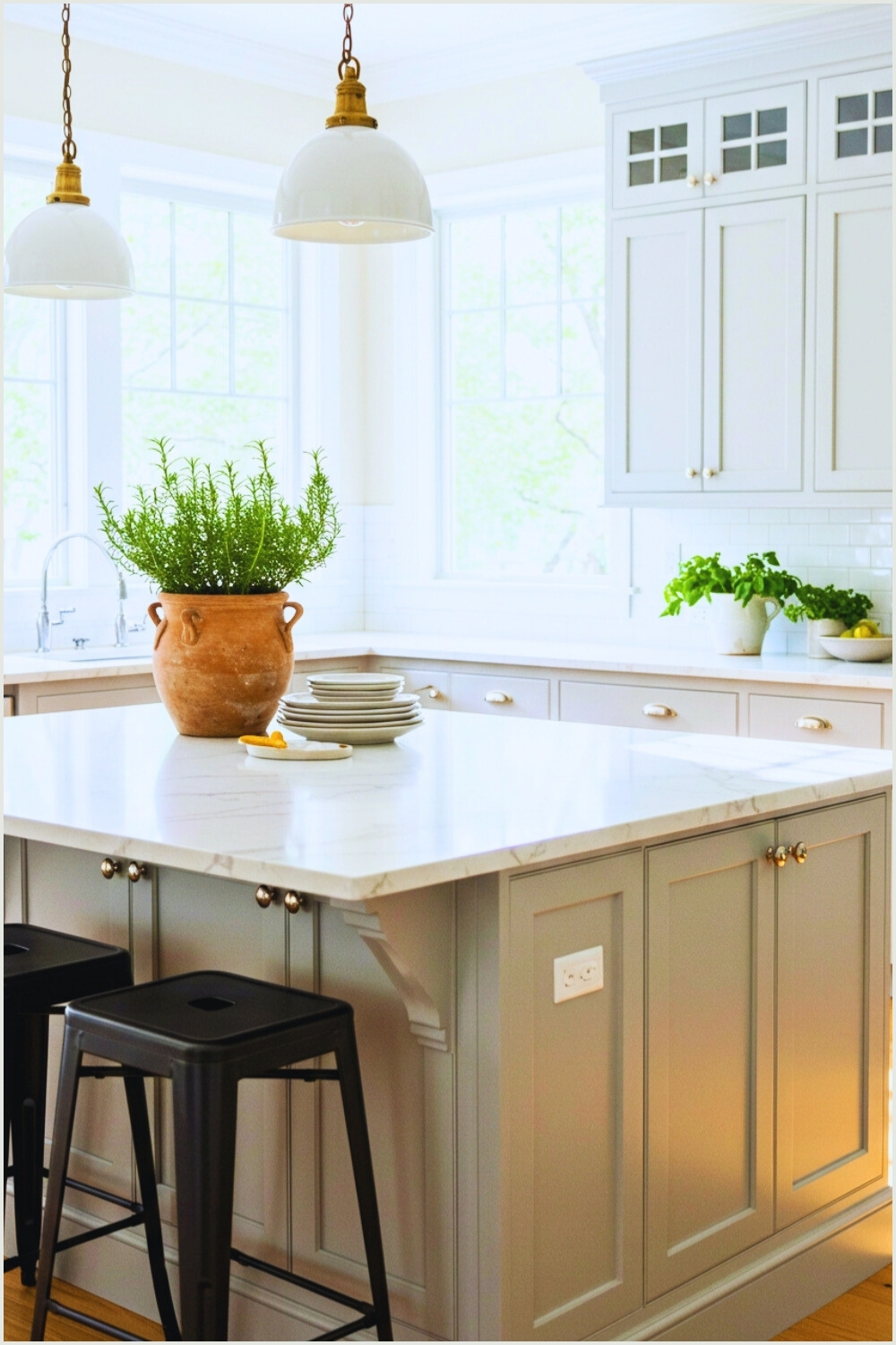 Luxury Kitchen Espresso Raised Panel Cabinets