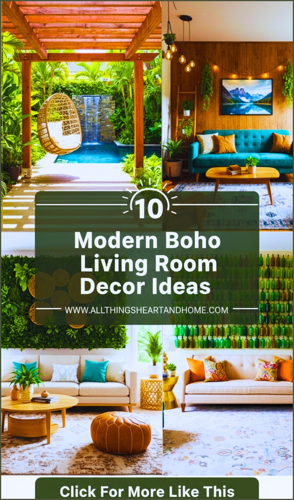 Modern Boho Living Room Decor Ideas