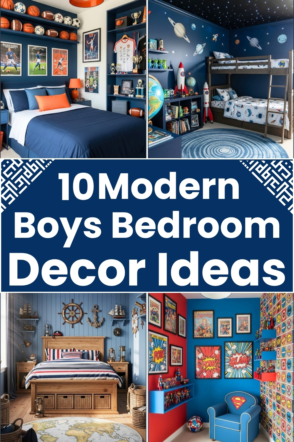 Modern Boys bedroom Decor Ideas