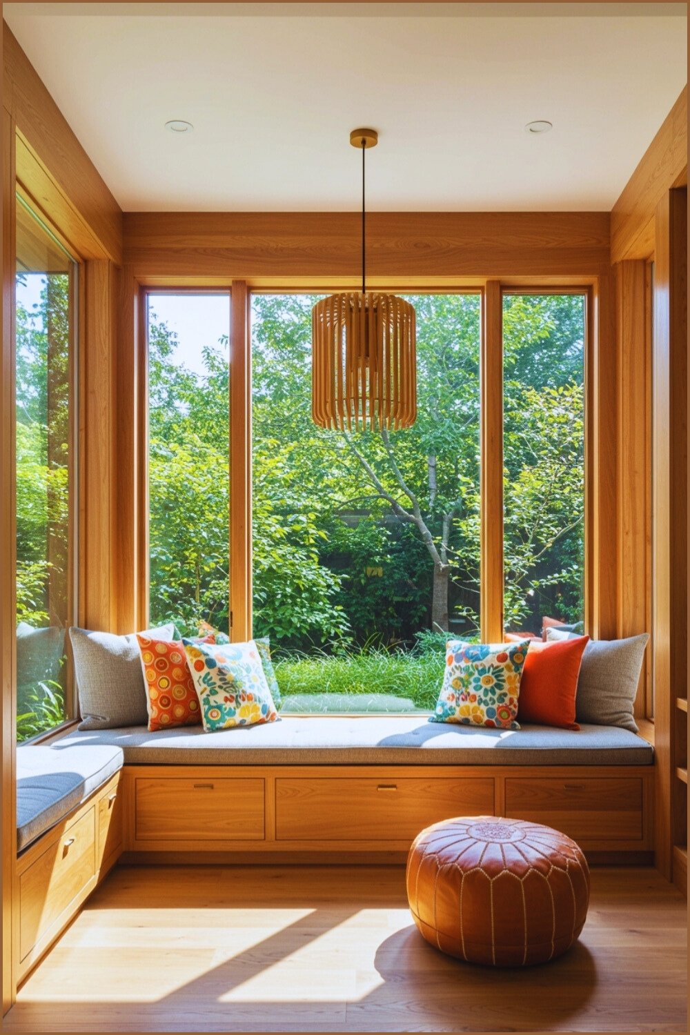 Modern Window Nook Floor To Ceiling Windows
