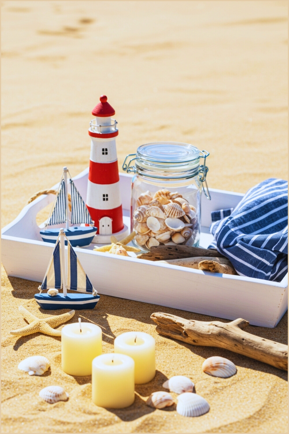 Nautical Coastal Vignette