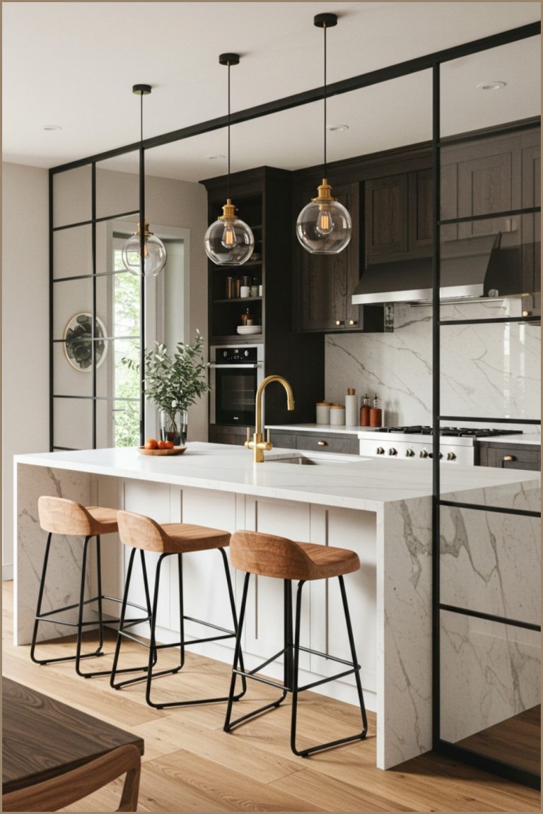 Partition Kitchen Sliding Steel Doors