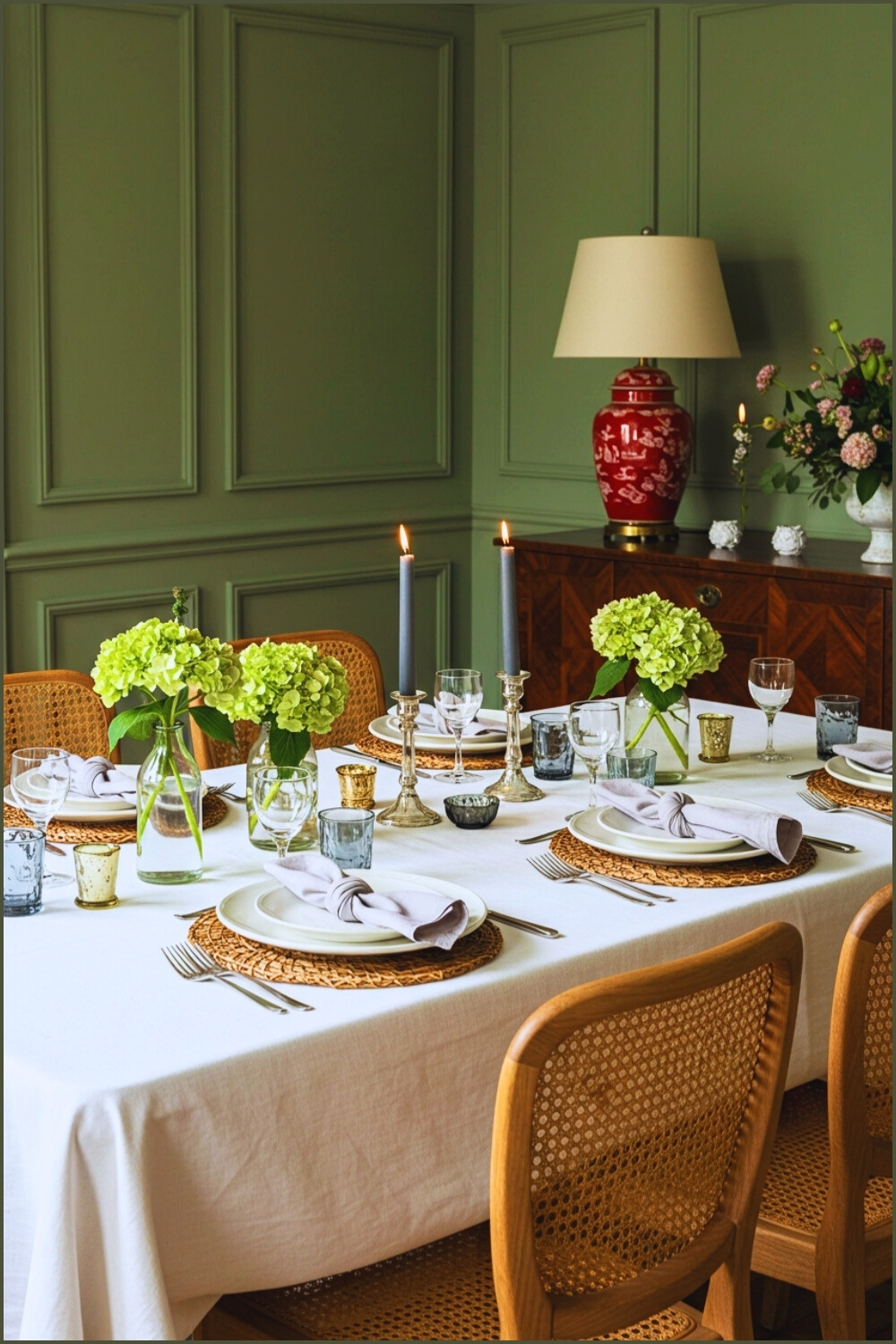 Refined Classic Dining Room French Details