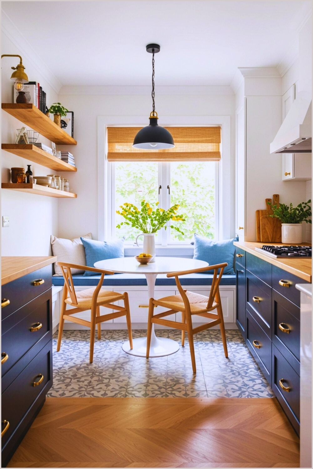 Scandinavian Farmhouse Kitchen And Nook