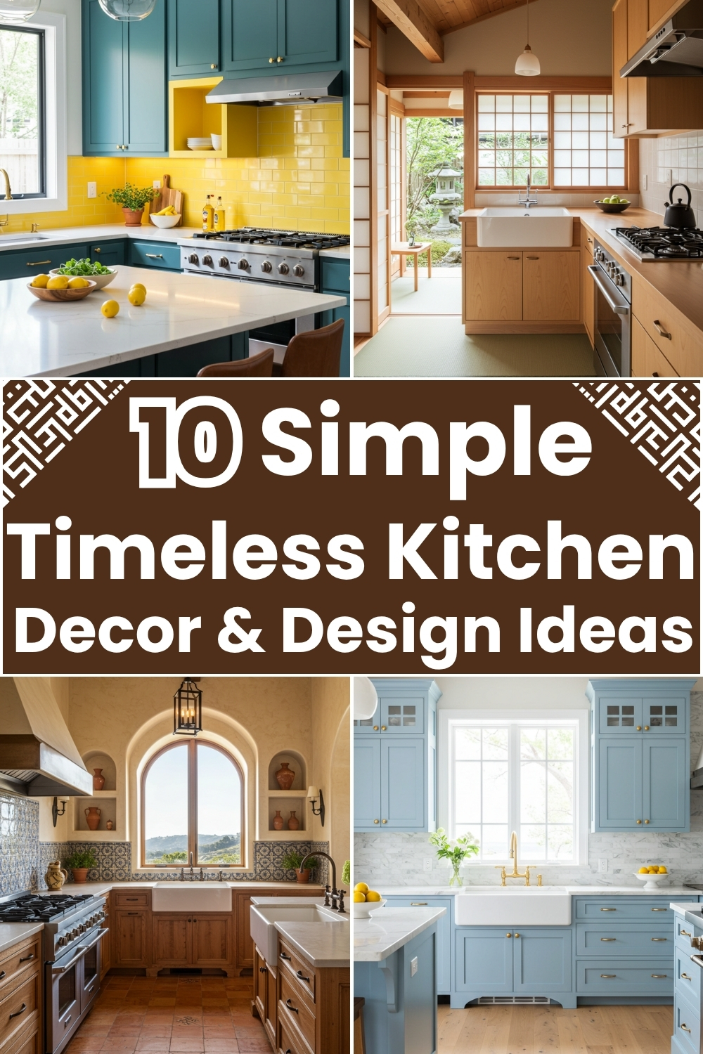 Timeless Kitchen Decor Ideas