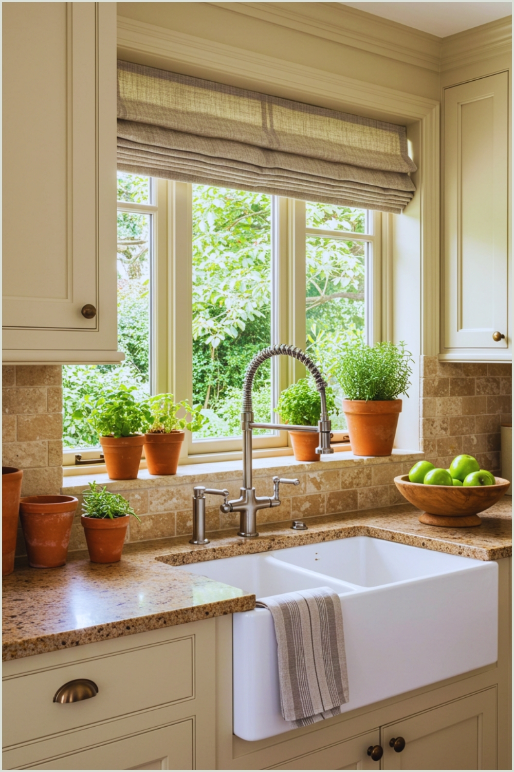 Traditional Cottage Kitchen With Shaker Cabinets