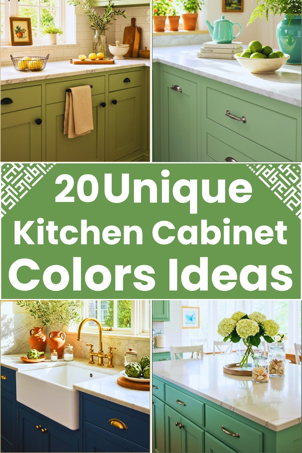Unique Kitchen Cabinet Colors Ideas