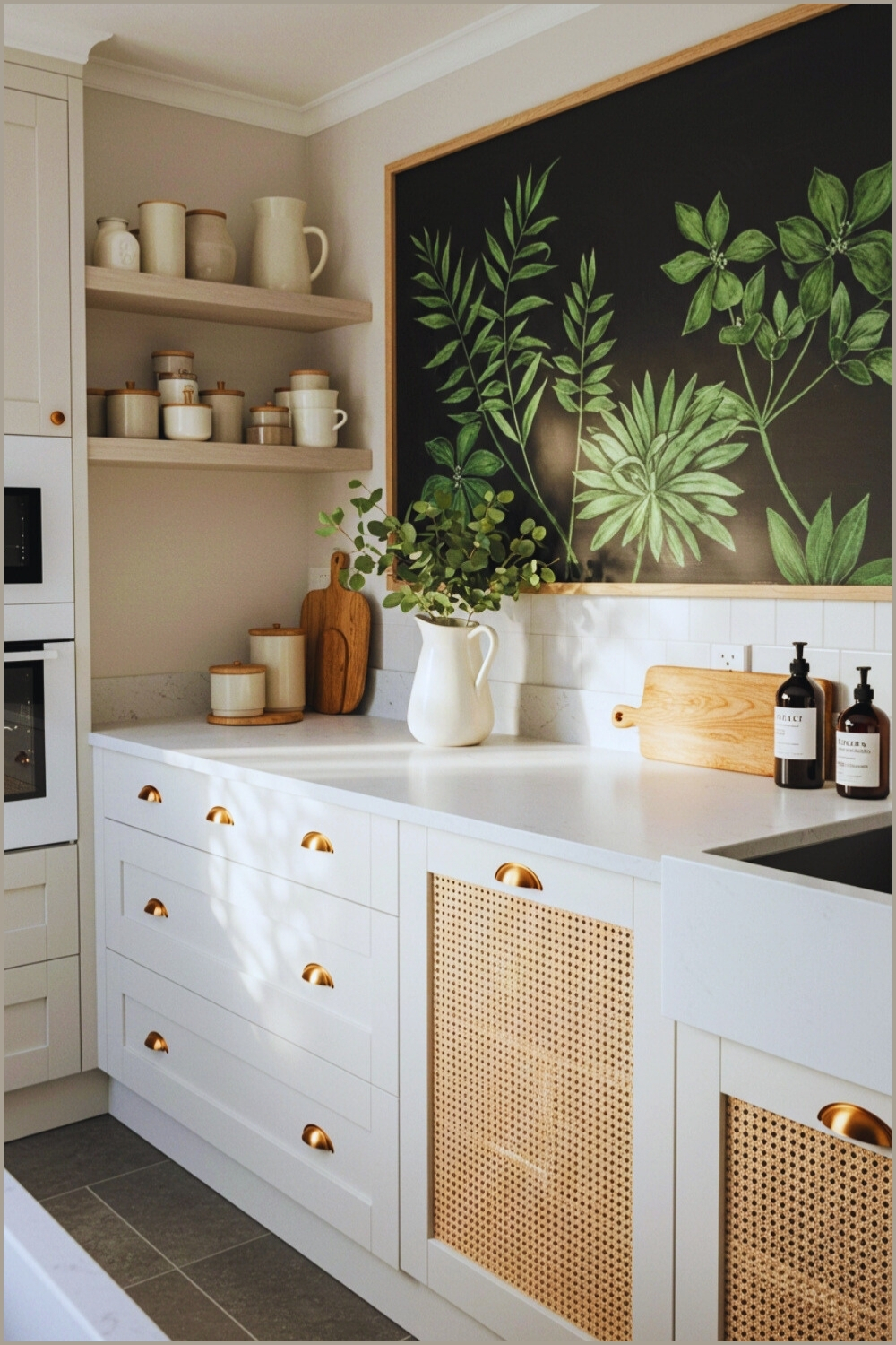 White Shaker Kitchen Soft Cream Cabinets