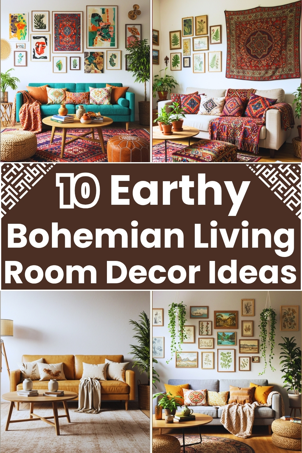 best Bohemian Living Room Decor deas