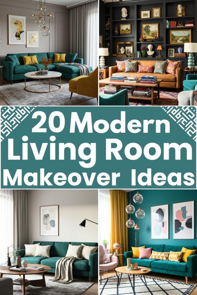 20 Modern Living Room Makeover Ideas On A Budget - All Things Heart And ...