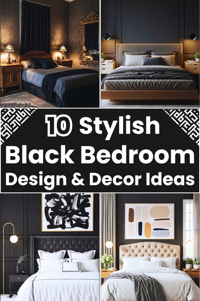 10 Stylish Black Bedroom Ideas For A Sophisticated Feel - All Things ...