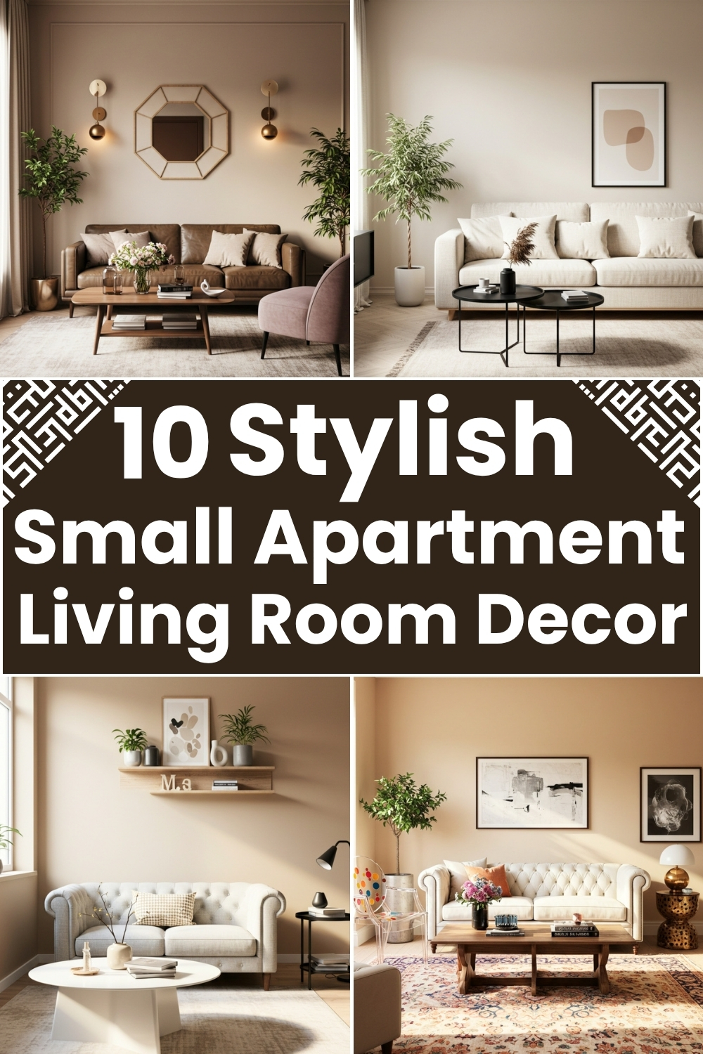 best Stylish Small Apartment Living Room Decor Ideas