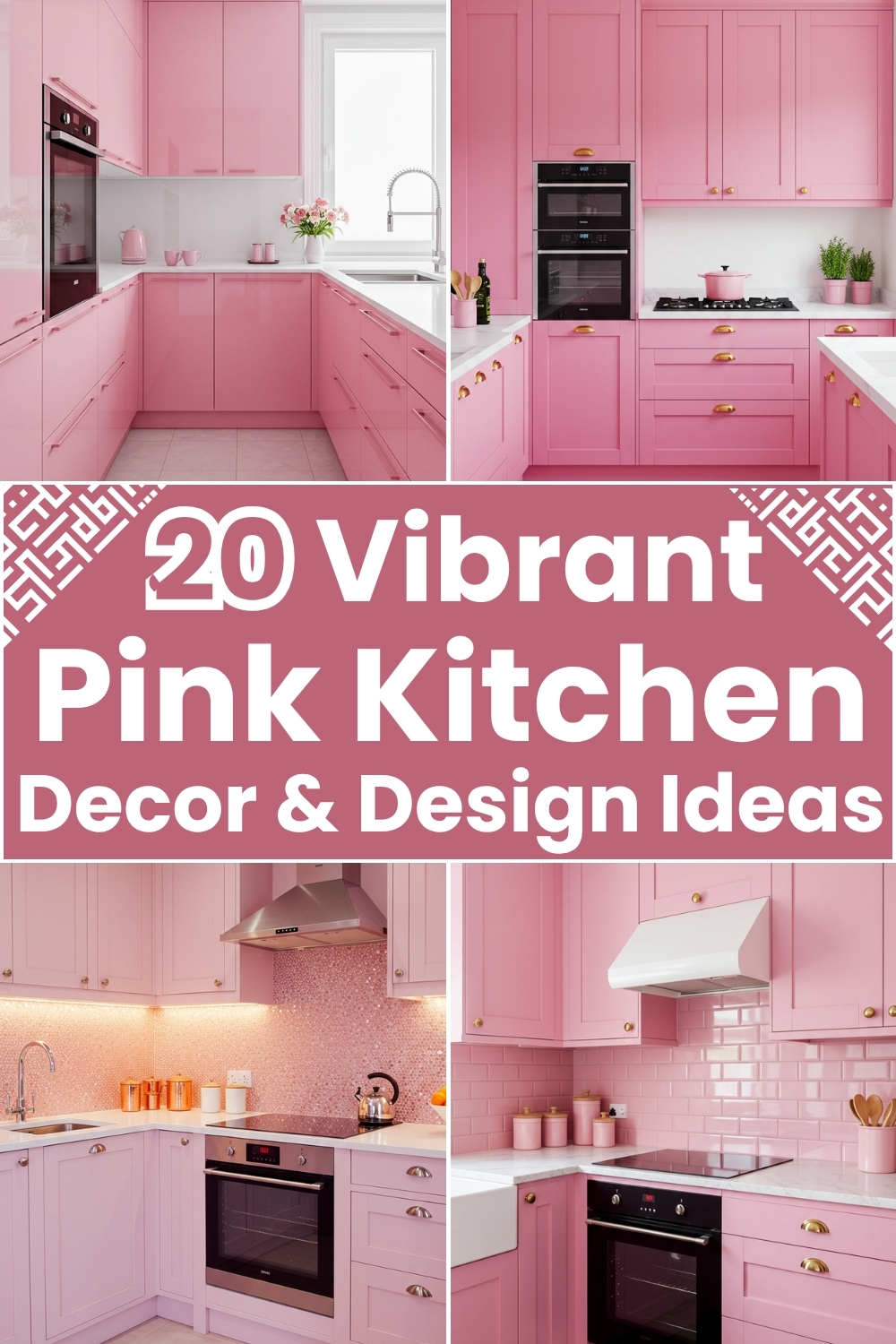 pink Kitchen Decor Ideas