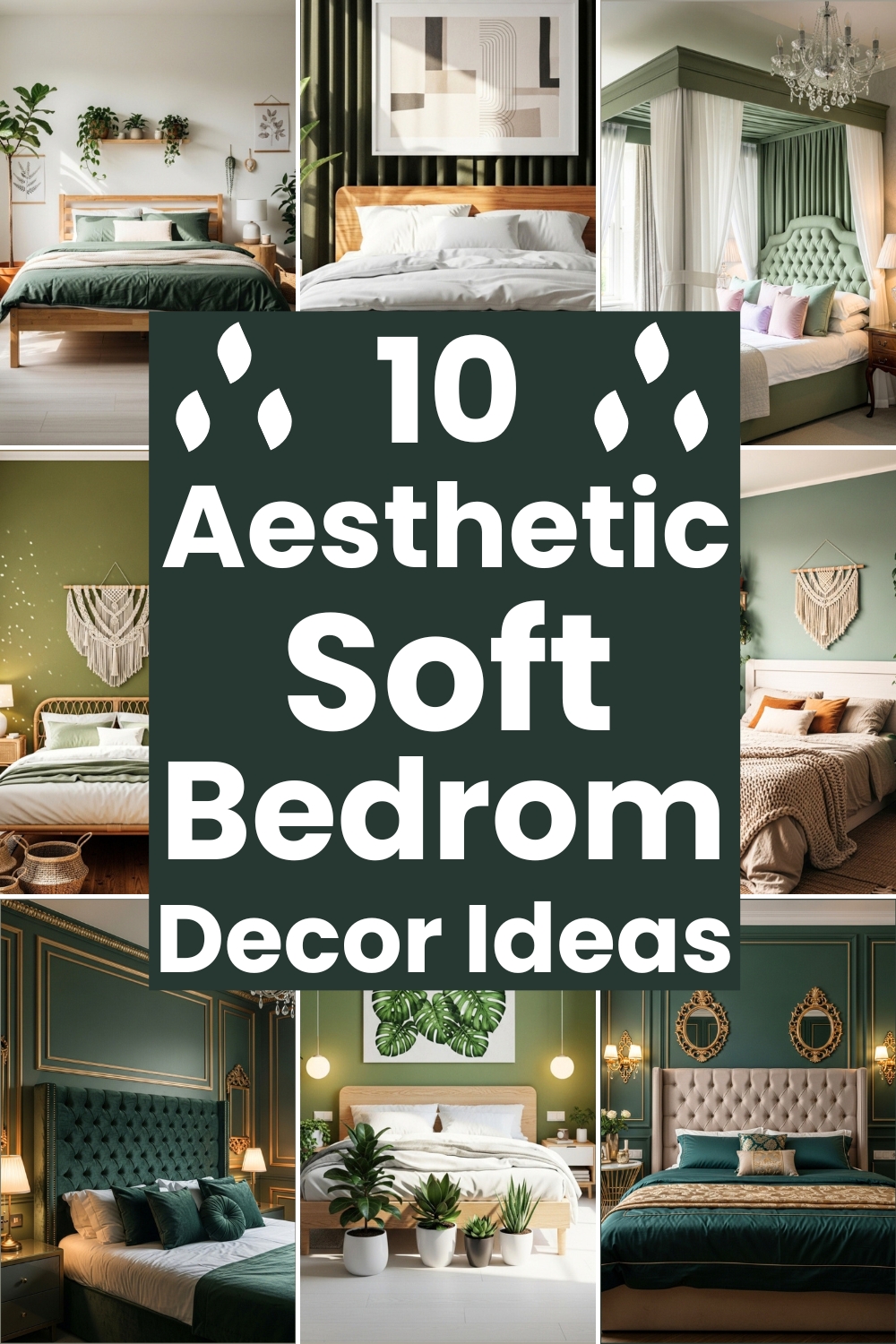 10 Aesthetic Soft Bedrom Decor Ideas