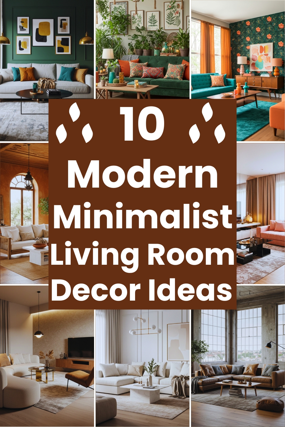 10 Modern Living Room Decor Ideas