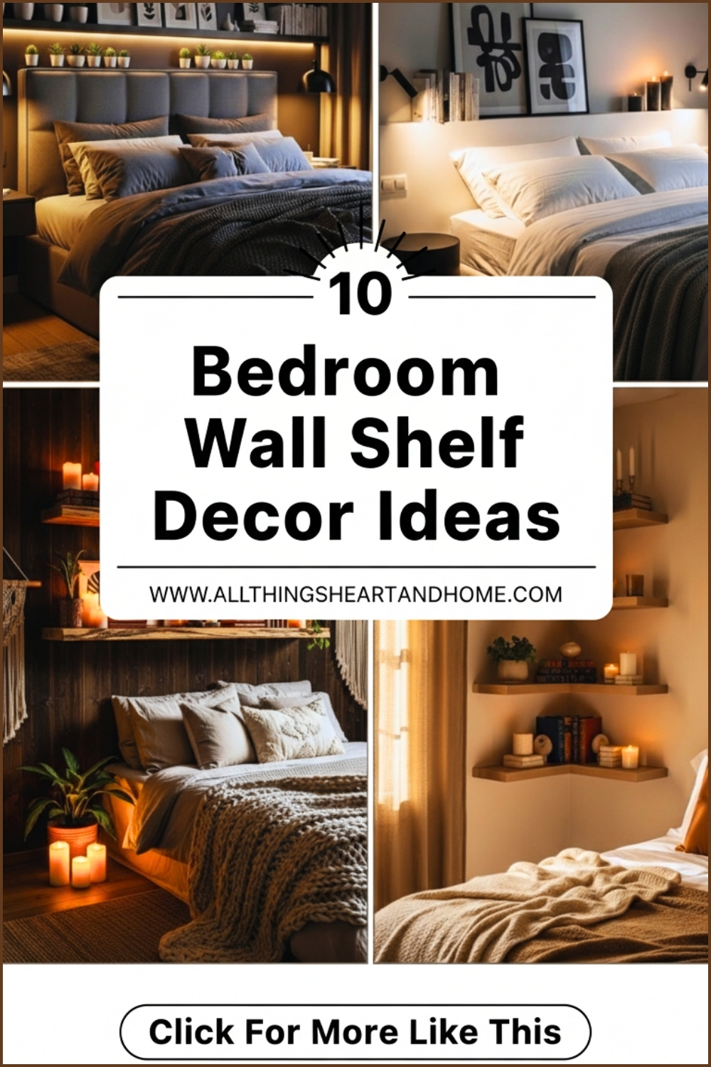 Best Bedroom Wall Shelf Decor For Small Spaces