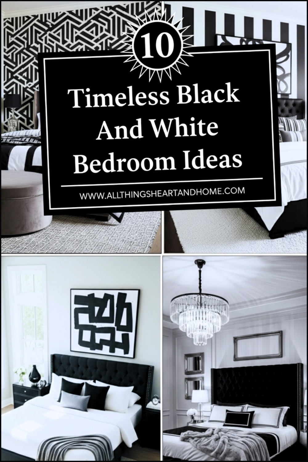 Black And White Bedroom Ideas