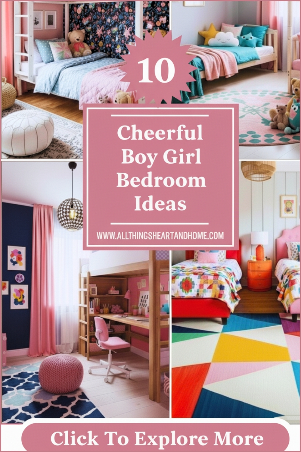 Boy Girl Bedroom Decor Ideas