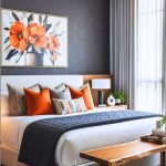 Contemporary Modern Bedroom Interior King Size Platform