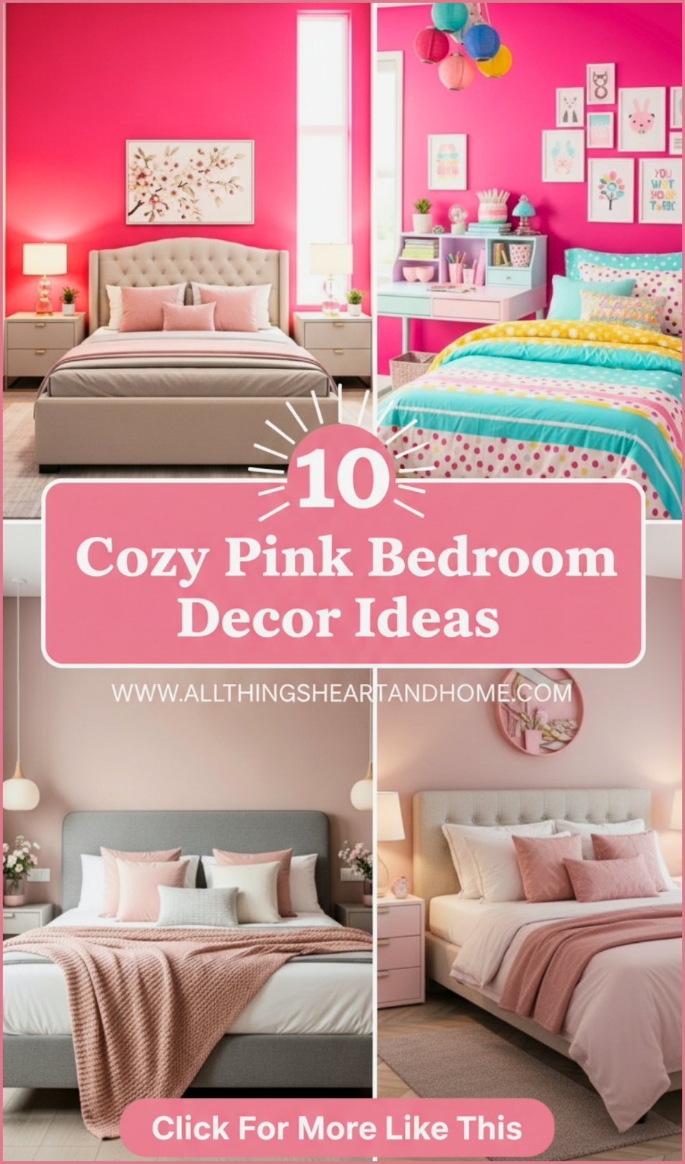 Cozy Pink Bedroom Decor Ideas For Every Home Style