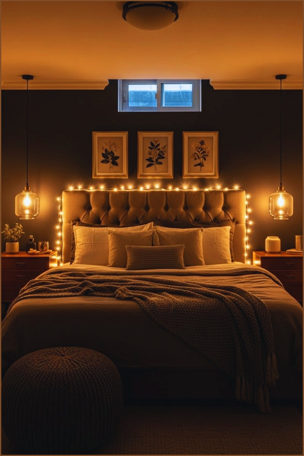 Cozy Romantic Basement Bedroom Retreat For Couples