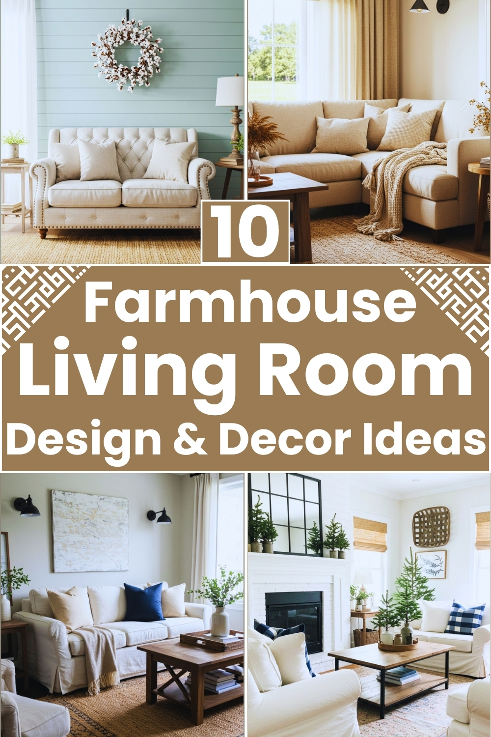 Farmhouse Living Room Decor Ideas